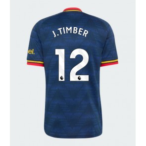 Arsenal Jurrien Timber #12 Bortatröja 2026-27 Kortärmad